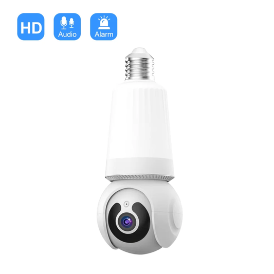 Caméra ampoule 360° IPV380 Pro 3MP WiFi – PTZ Full HD 1080p
