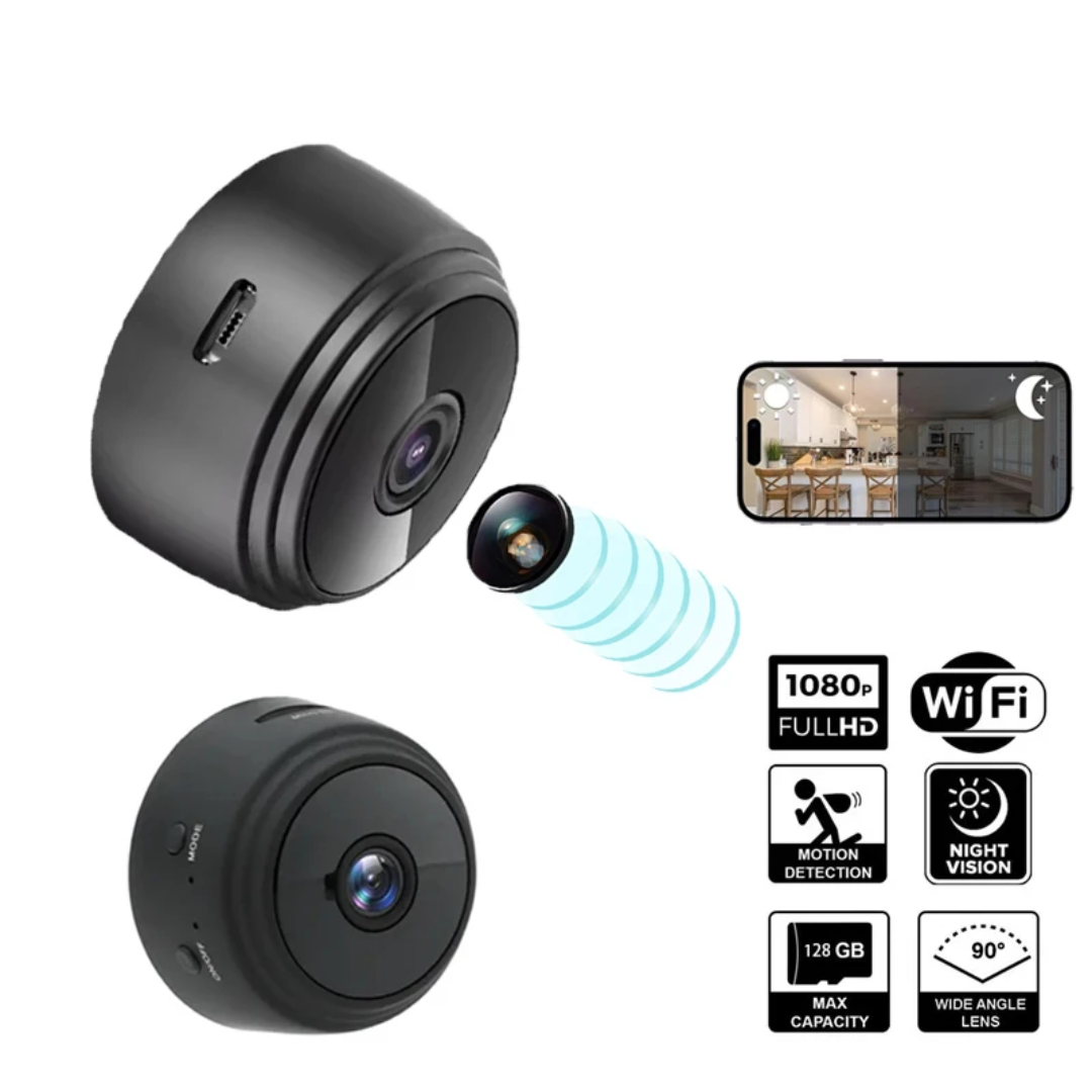 Mini Caméra de Surveillance – Discrète et Efficace