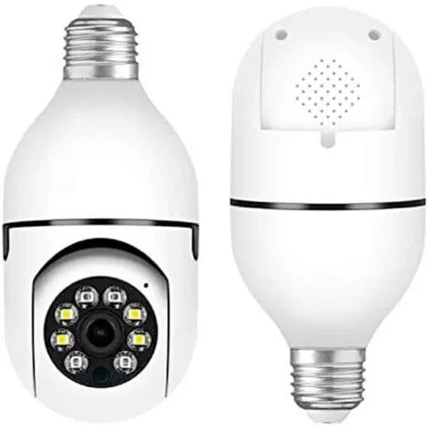 Caméra de Surveillance Ampoule 360